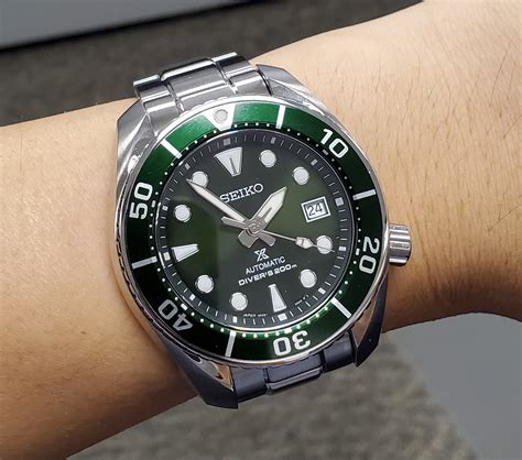 seiko sumo sapphire green.